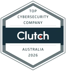 Clutch Top Cybersecurity Company badge Australia 2026