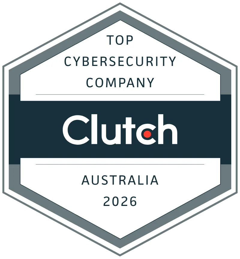 Clutch Top Cybersecurity Company badge Australia 2026