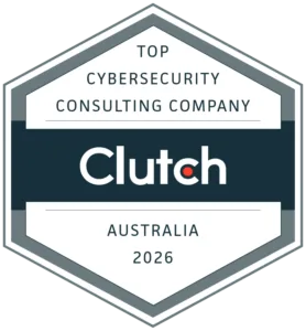 Clutch Top Cybersecurity Consulting Company badge Australia 2026