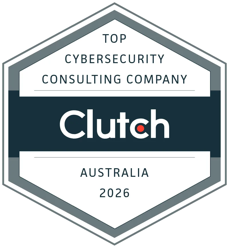 Clutch Top Cybersecurity Consulting Company badge Australia 2026